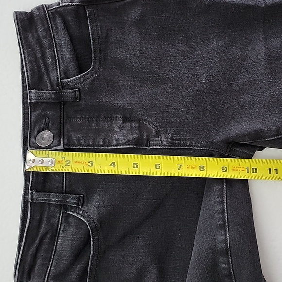 American Eagle Womens The Dream Jean Hi-Rise Jegging Black Denim Size 0 Short - Picture 14 of 15